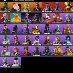 ASSAULT TROOPER📌WINDWALKER ECHO AURA✅VOID WARRIOR ABSENZ📌THE NIGHT ROSE✅DARK DOGGO📌LADY OF CRANES✅RAVEN TEAM SYD💜73 SKINS💜PSN XBOX NINTENDO PC💜200-VB 1